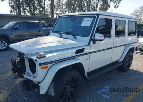 2017 Mercedes-Benz G 550 4Matic z USA, uszkodzony, nr VIN WDCYC3KF2HX263729